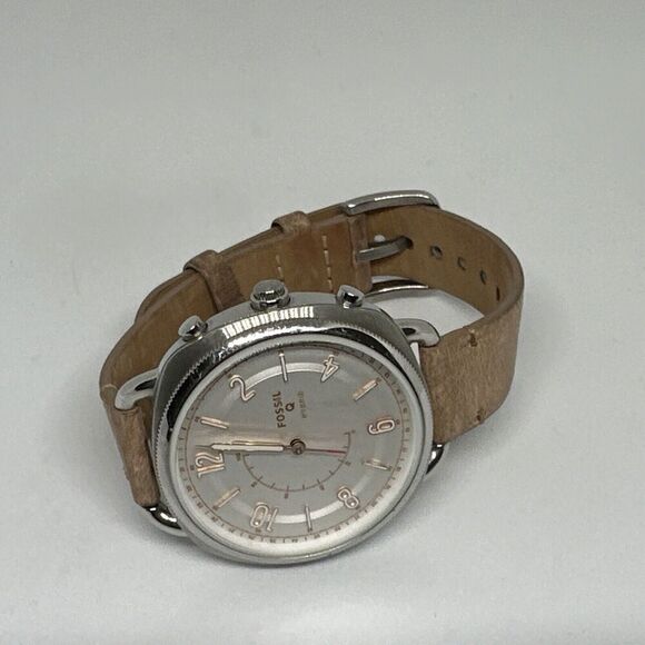 Fossil Accomplice FTW1200 Women Sand Straps Analog Dial Hybrid Smartwatch HME314 - Picture 7 of 11